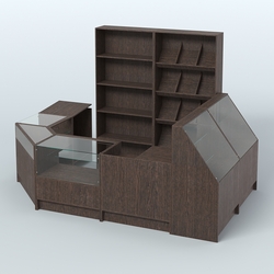 Торговый Островок "Эконом" №19 (6.24 кв.м), Дуб Венге