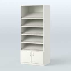 Стеллаж из ДСП для хлеба, Белый