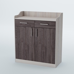 Стойка официанта "Бармен" №6, Ясень Анкор светлый + Ясень Анкор темный