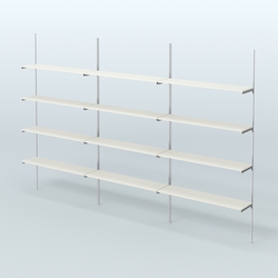 Neo Fix №9 с полками ДСП (3600 мм), Белый