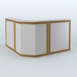 Ресепшен большой серии БАРОККО №5, Серый