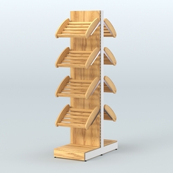 Островной стеллаж для хлеба и выпечки Феникс №6, Дуб Золотистый