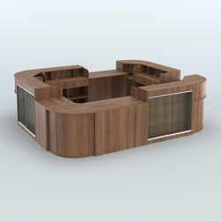 Островной павильон Чай и Кофе с собой №2, Орех