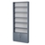 Стеллаж из ДСП с 5-ю полками 150x900 мм серии LEVEL-5 №9 (З/C - ДВП) Темно-Серый